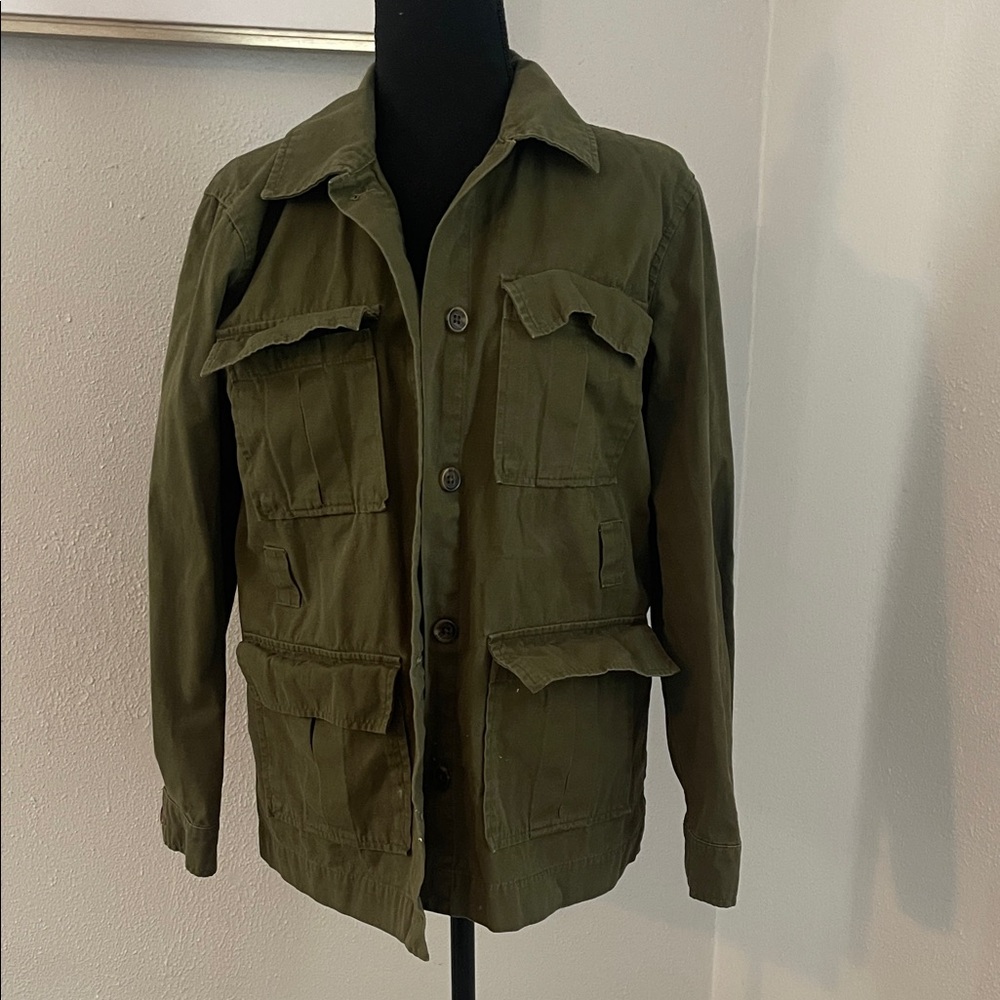 A New Day Men's Field Jacket in Army Green